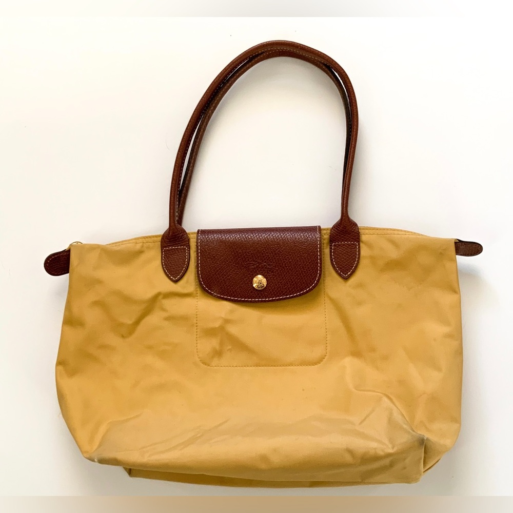 Longchamp Le Pliage Tote Bag Yellow